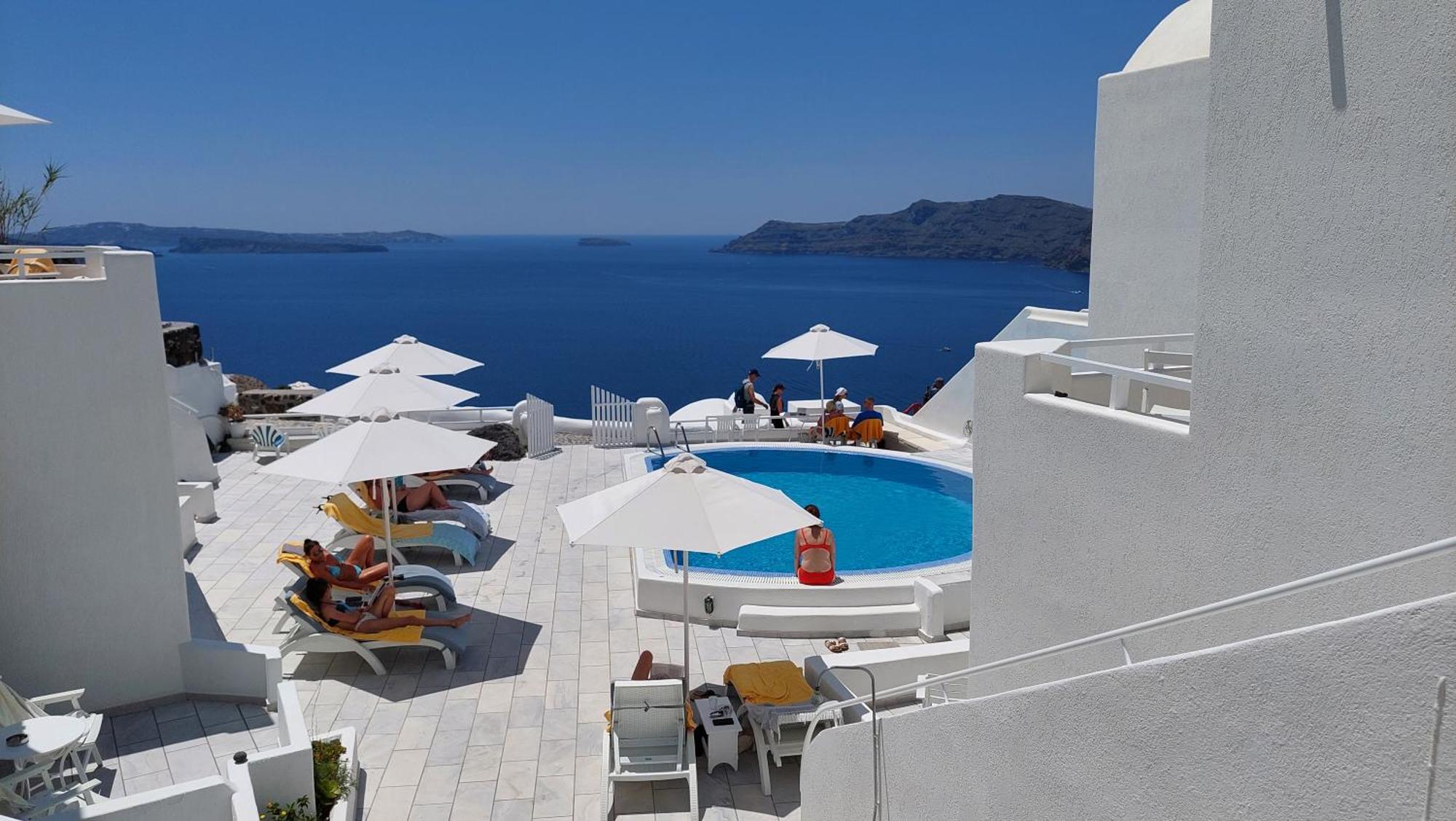 Olympic Villas Oia  Bagian luar foto